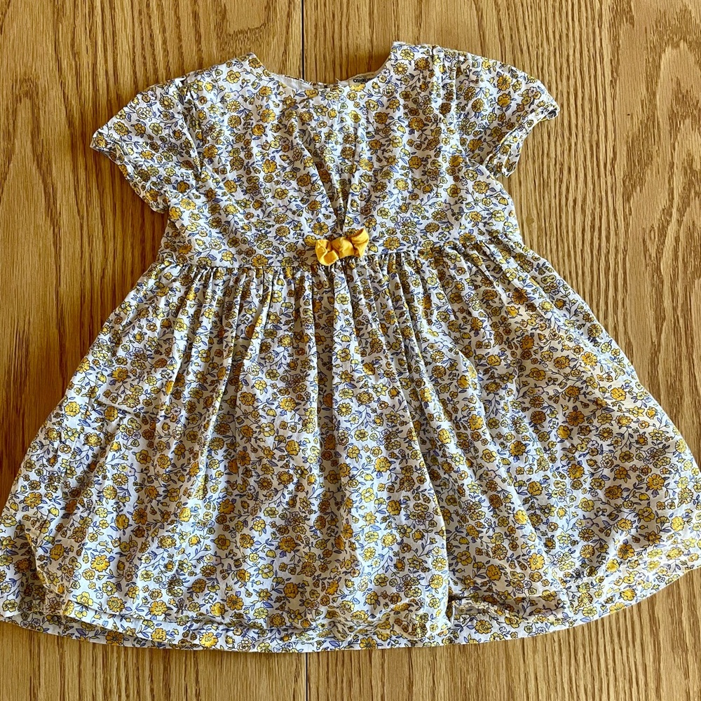 Toddler Girl Floral Dress